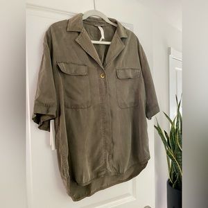 NWT Aritzia The Group Babaton Calipso Utility Shirt